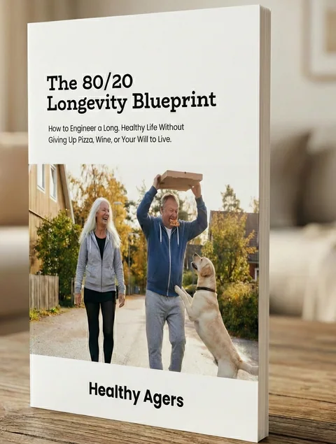 The 80/20 Longevity Blueprint book cover