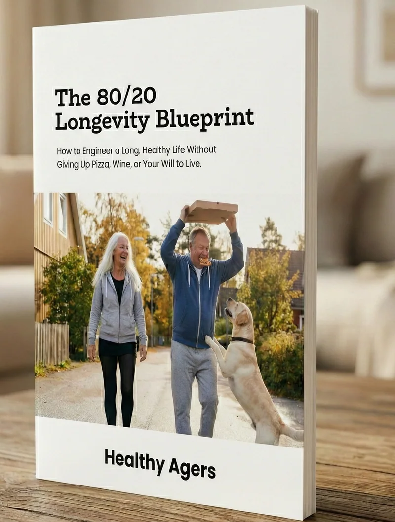 The 80/20 Longevity Blueprint book cover